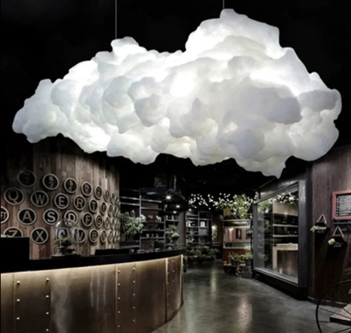 Unique Cloud Nine Pendant Light