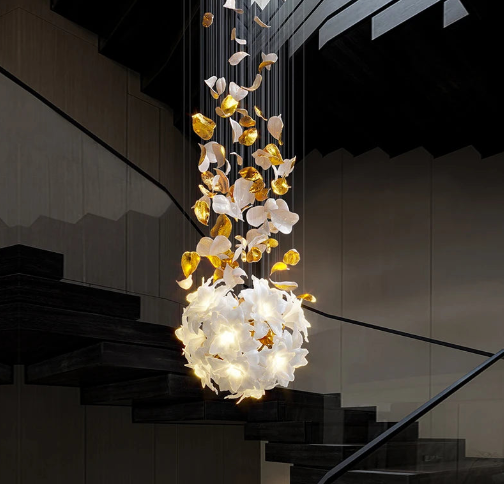 Unique Marvus Staircase Chandelier