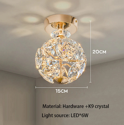 Unique Naqi Crystal Ceiling Lamp