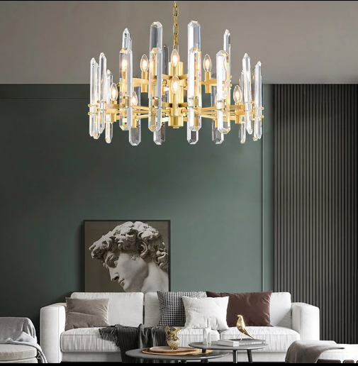 Unique Prizma Round Chandelier