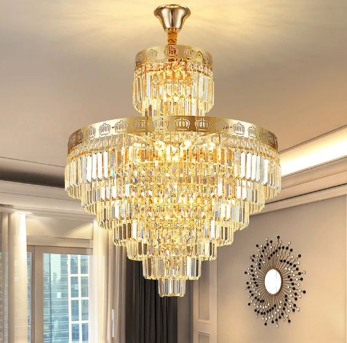 Unique Rawaq Crystal Chandelier