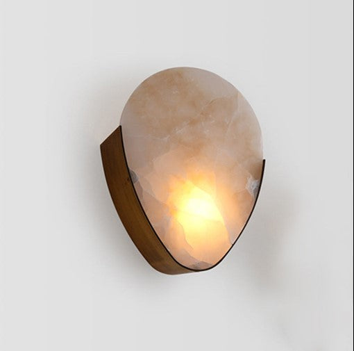 Unique Ritu Alabaster Wall Sconce