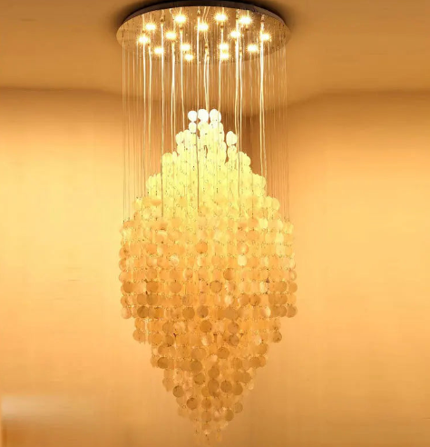 Unique Sdafa Shell Chandelier