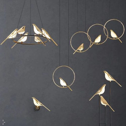 Unique Swallow Chandelier