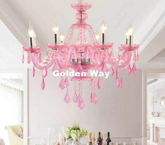 Unique_Brigitte_Chandelier_-_Pink