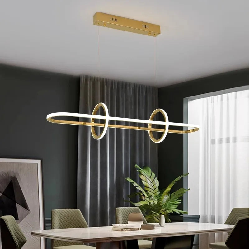 Unique  Claritas Linear Chandelier