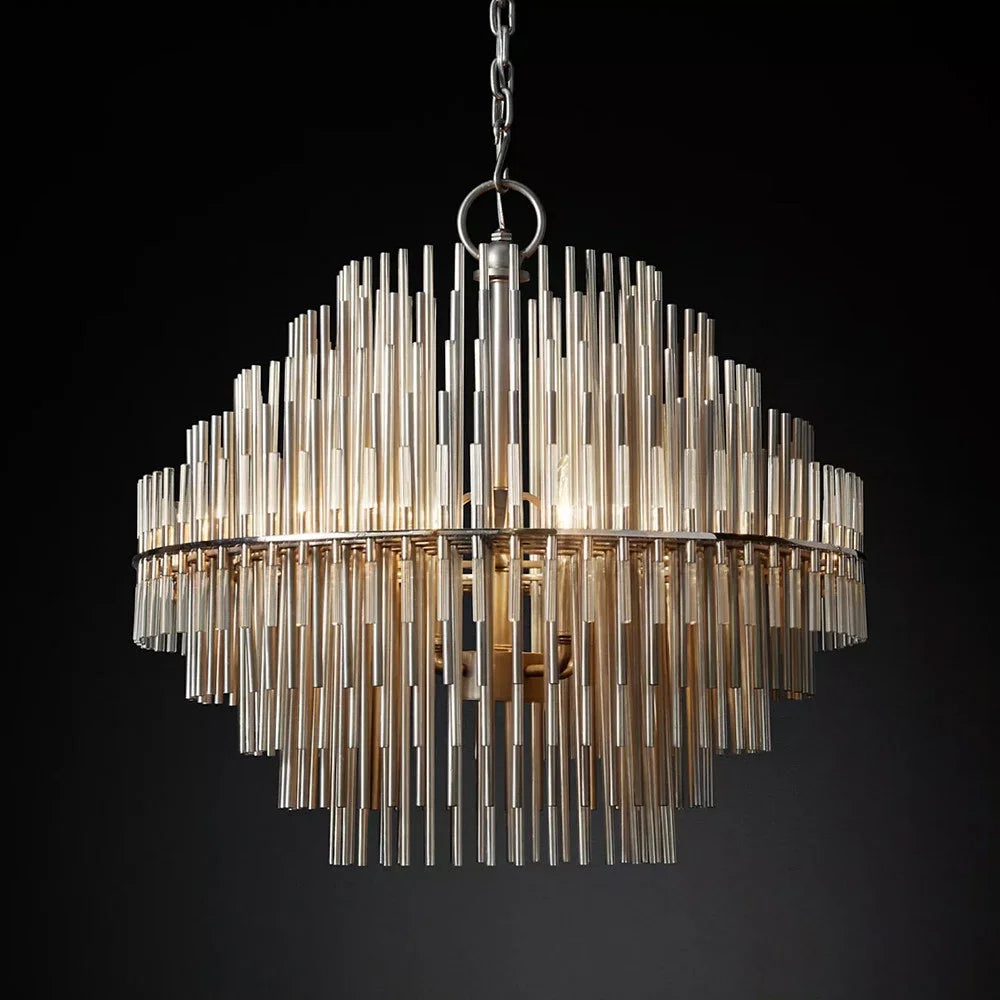 Unique Ether round chandelier