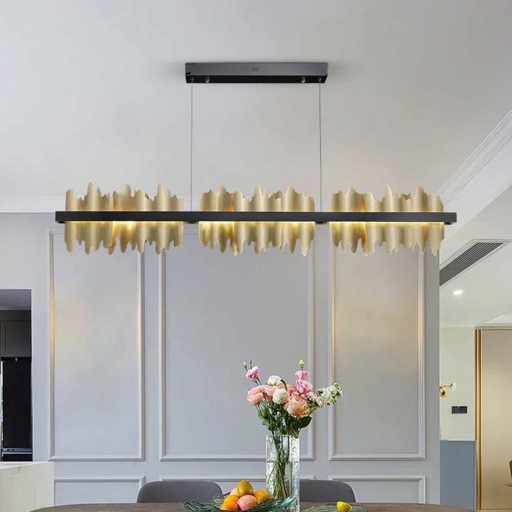 Unique Ninda Linear Chandelier