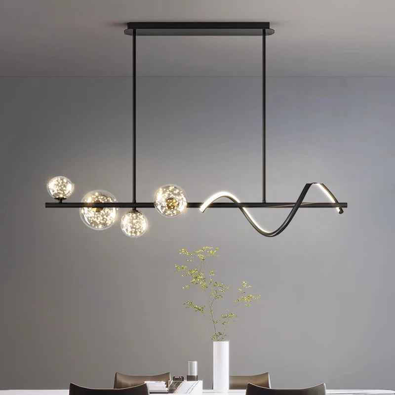 Unique Pharus Indoor Linear Chandeliers