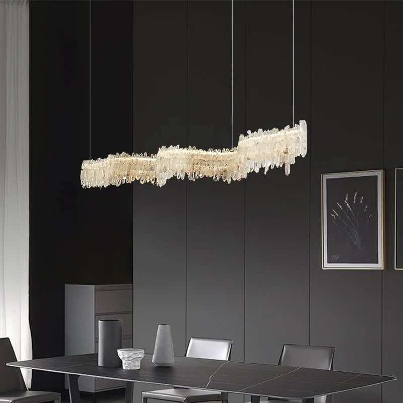 Unique Surya Linear Chandelier