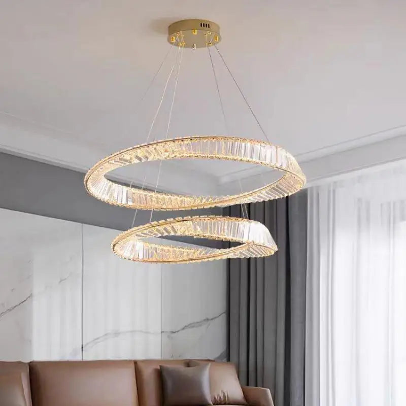 Unique Tiwa 3-Tier Chandelier