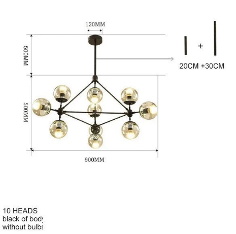 Wonderful Shesha Chandelier Light