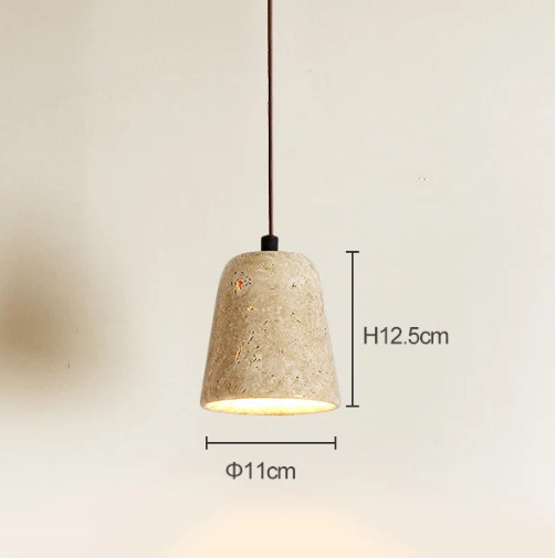 Wonderful Travertine Pendant Light