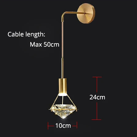 luxury Gem Wall Lamp