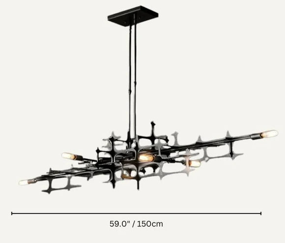 luxury Hindsi Linear Chandelier