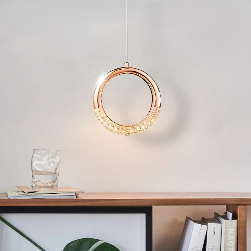 Unique Moonglow Pendant Light