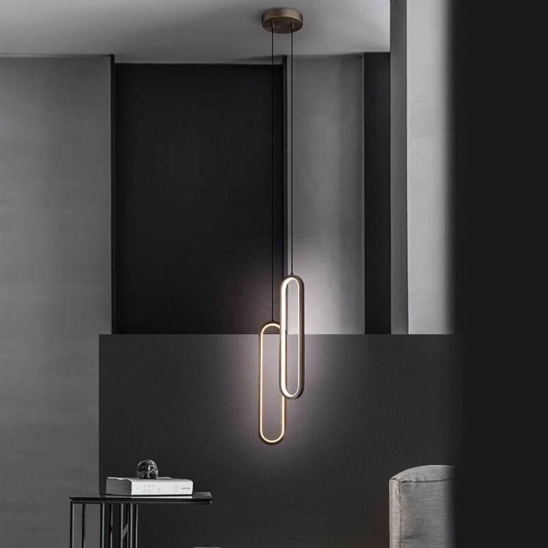 Minimalist Ovalight Pendant Light