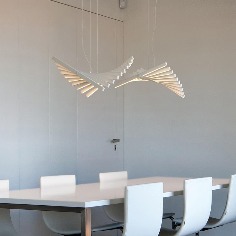 Beautiful Waves Chandelier Dimmable